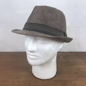 Henschel Hat Company 100 % Polyester Fedora Herren Größe Large USA (CH18) - Bild 1 von 6