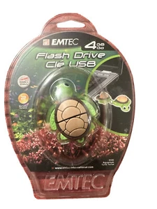 Novelty USB Flash Drive keychain 4GB Aquarium Turtle - Picture 1 of 2