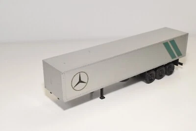 A47 1:50 NZG N.Z.G. SOLO RIMORCHIO MERCEDES-BENZ GRIGIO OTTIME CONDIZIONI - Immagine 1 di 4