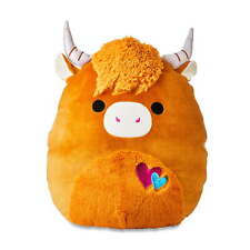 Official Plush 16 inch Brown Highland Cow - Child's Ultra Soft Stuffed Plush Toy