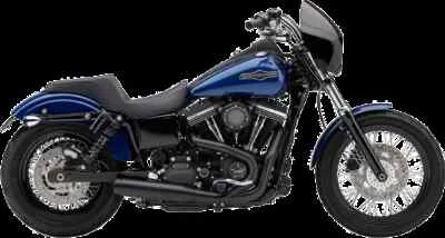 Cobra 3,5 polegadas Black El Diablo escape completo para Harley Dyna Switchback 12-16 - Imagem 1 de 4
