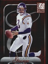 2000 Donruss Elite Football Card #63 Jeff George