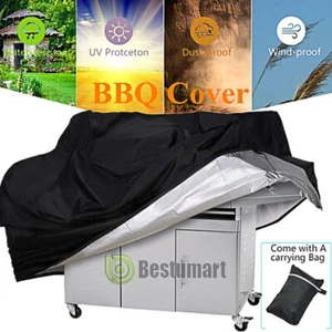 Heavy Duty BBQ Grill Cover Gas Barbecue Outdoor Waterproof 58 64" 70" 72" UVANTI - Picture 1 of 16