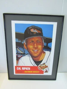 BILL PURDOM 25x18 1953 TOPPS CAL RIPKEN NUMBERED PRINT 239/600 ARTIST SIGNED - Bild 1 von 14