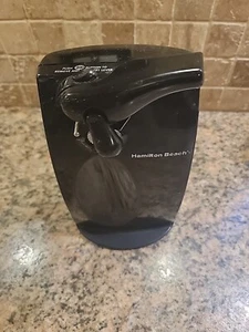 Hamilton Beach Electric Can Opener Extra Tall Knife Sharpener Black Model #76371 - Picture 1 of 6