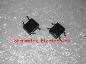 100PCS MB10S 0.5A 1000V SMD Bridge Rectifier - Picture 1 of 1
