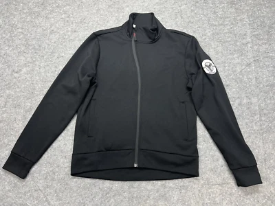 Galibier Jacket Men's Large Black Full Zip Fleece Lined Windstopper Cycling - Image 1 of 4