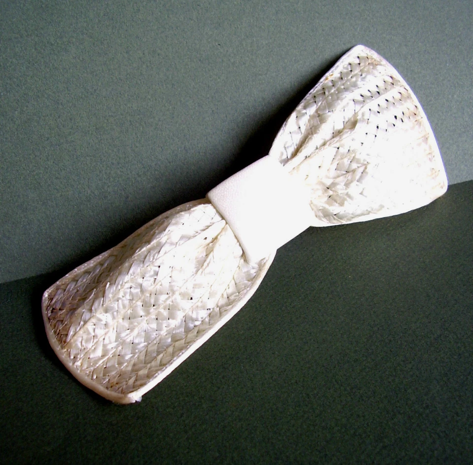 1795 / Fermaglio per Capelli IN Paglia Bianco - Immagine 1 di 1