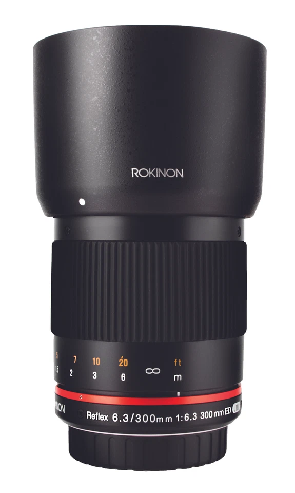 Rokinon 300mm F6.3 Catadioptric Telephoto Lens for Mirrorless Cameras (EF-M)