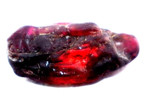 27.35 Ct Natural Certified Hessonite Garnet Untreated Earth Mine Rough - Picture 1 of 6