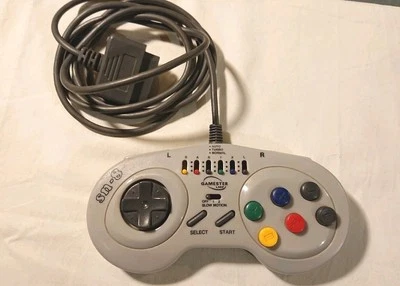 Rare Manette SNES D'époque - Controller SN-8 Turbo Dauerfeuer Super Nintendo  - Image 1 of 3