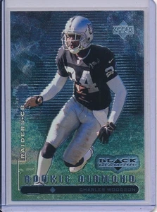 1998 Upper Deck Black Diamond Charles Woodson RC #120 - Oakland Raiders - Foto 1 di 1