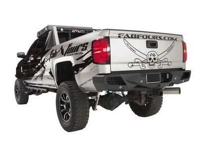Fab Fours CH15-E3051-1 15-19 Silv/Sierra 2500/3500 Vengeance Sensor Rear Bumper - Image 1 of 3