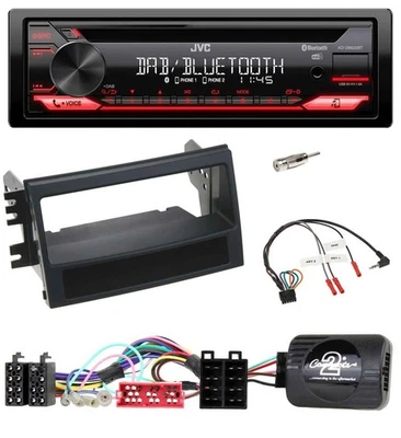 JVC CD DAB USB Bluetooth Lenkrad Autoradio für Kia Soul (2009-2011) - Bild 1 von 4