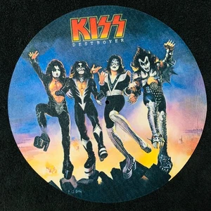 Kiss - Destroyer 45th Anniversary 2021 Promo Turtnable Filz Slipmat - Neu - Bild 1 von 2