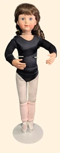 Vintage 1987 Susan Wakeen Cherish Puppe Ballerina 18" Vinyl beweglich mit Ständer - Bild 1 von 13