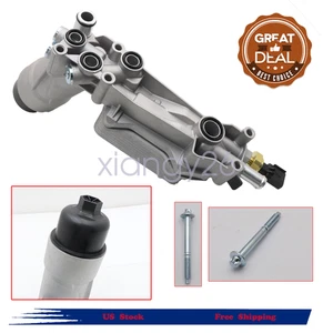 For Chrysler Dodge Jeep 3.6L 5184294A Oil Cooler Filter Housing Adapter Assembly - Picture 1 of 9