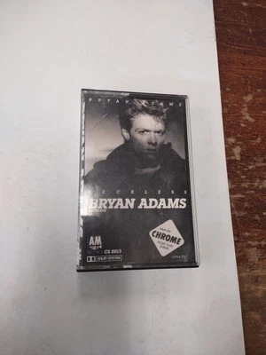 BRYAN ADAMS - RECKLESS CASSETTE TAPE LIKE NEW OOP - Image 1 of 3