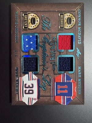 Hoja ITGU 2020-21 The Captain’s Log McDavid Messier Gretzky Peso/6 Foto 1 de 2