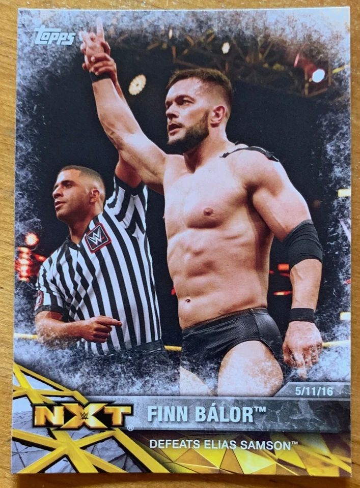FINN BALOR, 2017 TOPPS WWE / NXT COLLECTOR'S CARD IN EXCELLENT CONDITION ! - Image 1 of 1