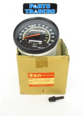 NOS Genuine Suzuki Speedometer 1983 GS650M GS650G GS650GL GS750T 34110-34380 - Image 1 of 4