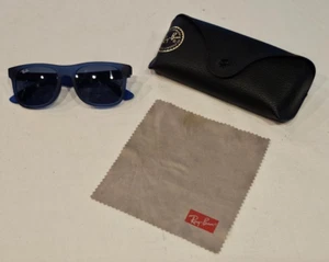 Ray-Ban Jr. Sunglasses Blue model RJ 9069S UVA/UVB protection w/ case - Picture 1 of 11