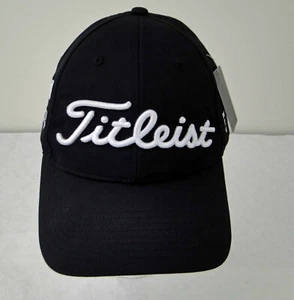Titleist Performance Stoffhut Qual Hollow Memeber Gast verstellbar, schwarz Neu mit Etikett - Bild 1 von 8