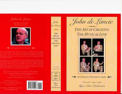 John de Lancie 10 DVD Arte de Crear la Línea de Música - JUEGO PERFECTO CON DESCUENTO Foto 1 de 3