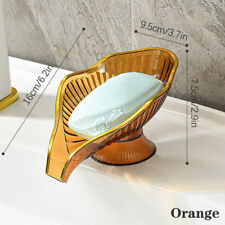 Drain Plate Tray Creative Soap Holder Soap Box Bathroom Gadgets Non-slip Laundry