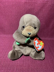 TY BEANIE BABY Seaweed 4th Generation PVC Pellets Tag Errors (95-96) - Picture 1 of 9