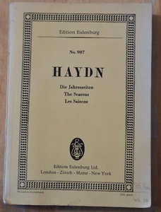 Haydn | Die Jahreszeiten || Edition Eulenburg | Taschenpartitur No. 987 - Bild 1 von 8