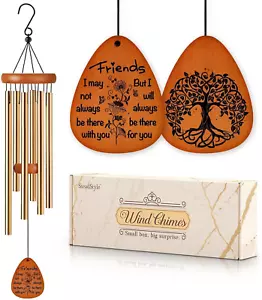 Friend Gifts for Women, Christmas/Friendsgiving Gifts, Best Friend Wind Chime... - Picture 1 of 1