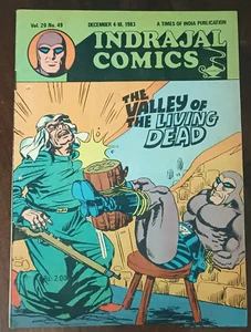 INDIA INDRAJAL COMIC INGLÉS FANTASMA: EL VALLE DE LOS MUERTOS VIVIENTES VOL 20 # 49 - Imagen 1 de 4