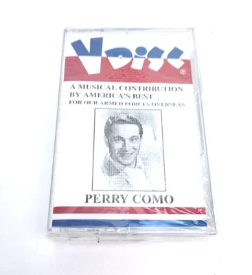 Perry Como V Disc For Our Armed Forces Overseas Cassette New/Sealed - Image 1 of 3