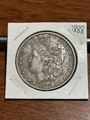 1888 P Silver Morgan Dollar Free Shipping Cover