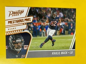 D46885  2020 Prestige Prestigious Pros Xtra Points Orange #20 Khalil Mack #21/25 - Picture 1 of 1