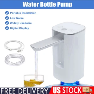 Water Bottle Switch Pump Electric Automatic Universal Jug Dispenser 5 Gallon USB - Picture 1 of 12