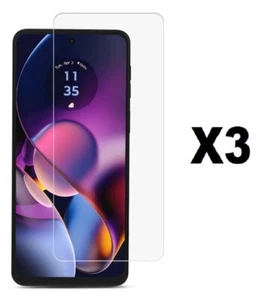 3 Pack Anti Scratch Tempered Glass Protector for Motorola Moto G Power 5G 2024 - Picture 1 of 1