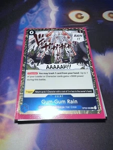 One Piece CCG Singles - Gum-Gum Rain - OP02-068 - Rare - LP - English - Picture 1 of 1