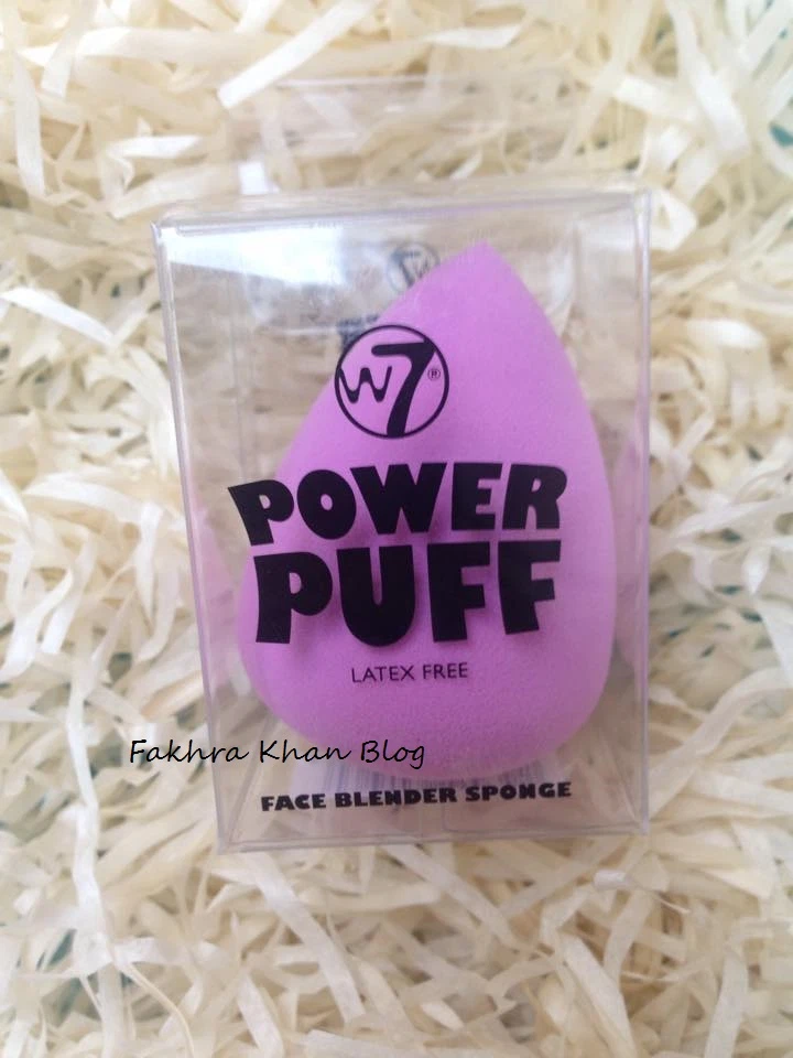 W7 POWER PUFF Esponjas De Maquillaje Morado Fondode Teint - Imagen 1 de 1