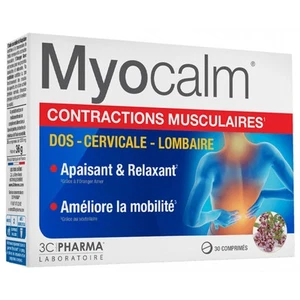 Myocalm® Nahrungsergänzungsmittel von Laboratoires 3C Pharma wird empfohlen bei - Bild 1 von 1