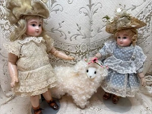 8” Sheep For Antique Doll Display - Picture 1 of 6