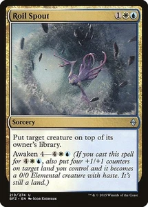 Roil Spout - BFZ (Battle for Zendikar) #219 MTG Magic The Gathering - Picture 1 of 1