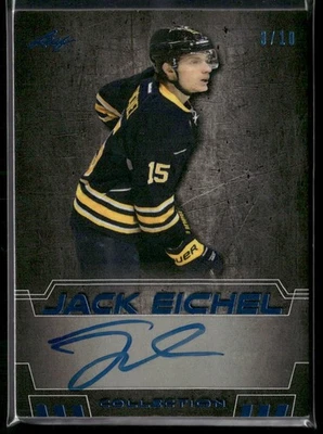 2016 Leaf Jack Eichel Collection - Jack Eichel Blue Auto /10 - Image 1 of 2