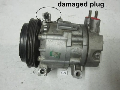 Compresor de aire acondicionado Nissan 350Z 2003-2006 3,5 L 6 cilindros 92600-CD100 67439 OEM Foto 1 de 4