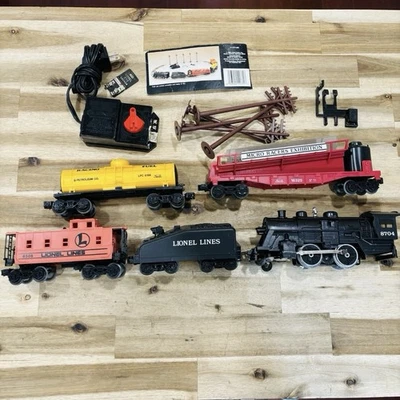 Lionel O Gauge Micro Racers Train Set 1989 Full Set Complete No Box - Image 1 of 4