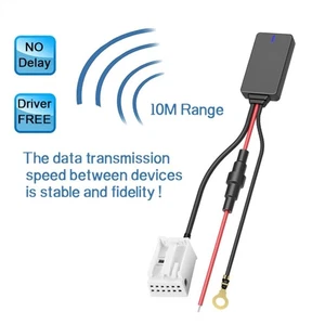 AUX Streaming Cable for Mercedes For Benz Vehicles Supporting Multiple Formats - Picture 1 of 12