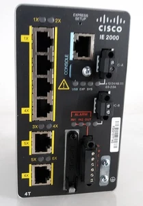 Przemysłowy przełącznik Ethernet Cisco IE-2000-4T-B - Zdjęcie 1 z 4