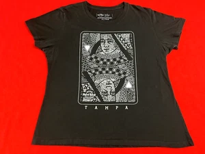 Women's Seminole Hard Rock Hotel & Casino Queen of Hearts T-Shirt Size XXL - GUC - Picture 1 of 7