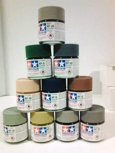 Tamiya acrylic paint. BUNDLE!!!  23ml, pick any 10. - Picture 1 of 4